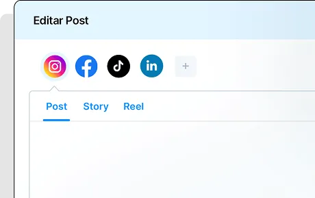 Criação e agendamento de post no Hype Social